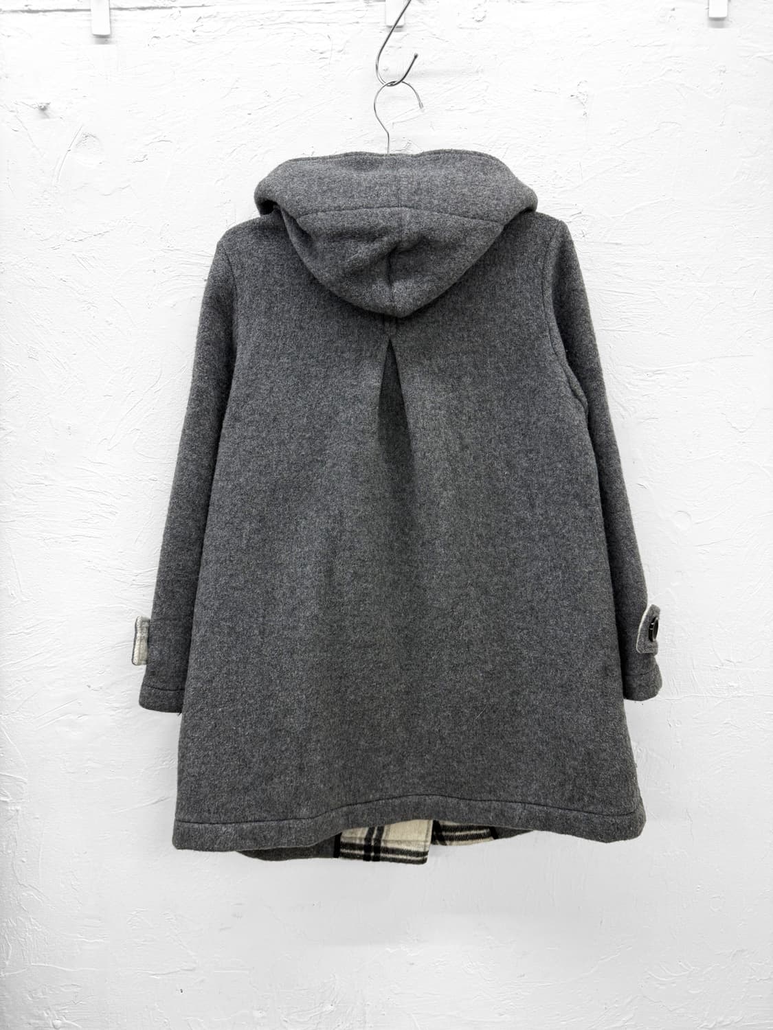 perle peche 후드 울 코트 상품이미지5