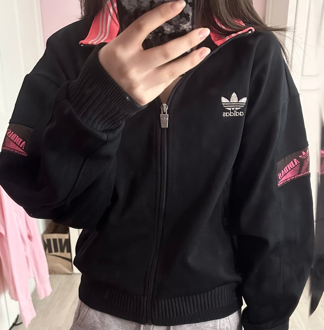 블랙핑크 아디다스 가오리핏 져지 상품이미지1