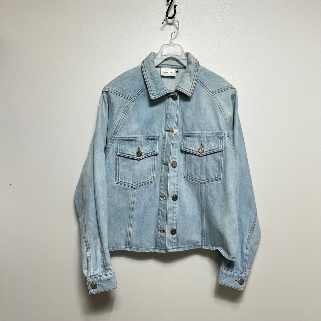 게스투즈 GESTUZ 한섬 데님 청자켓 36 상품이미지1