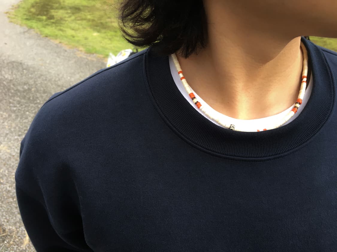 cream orange necklace 상품이미지2