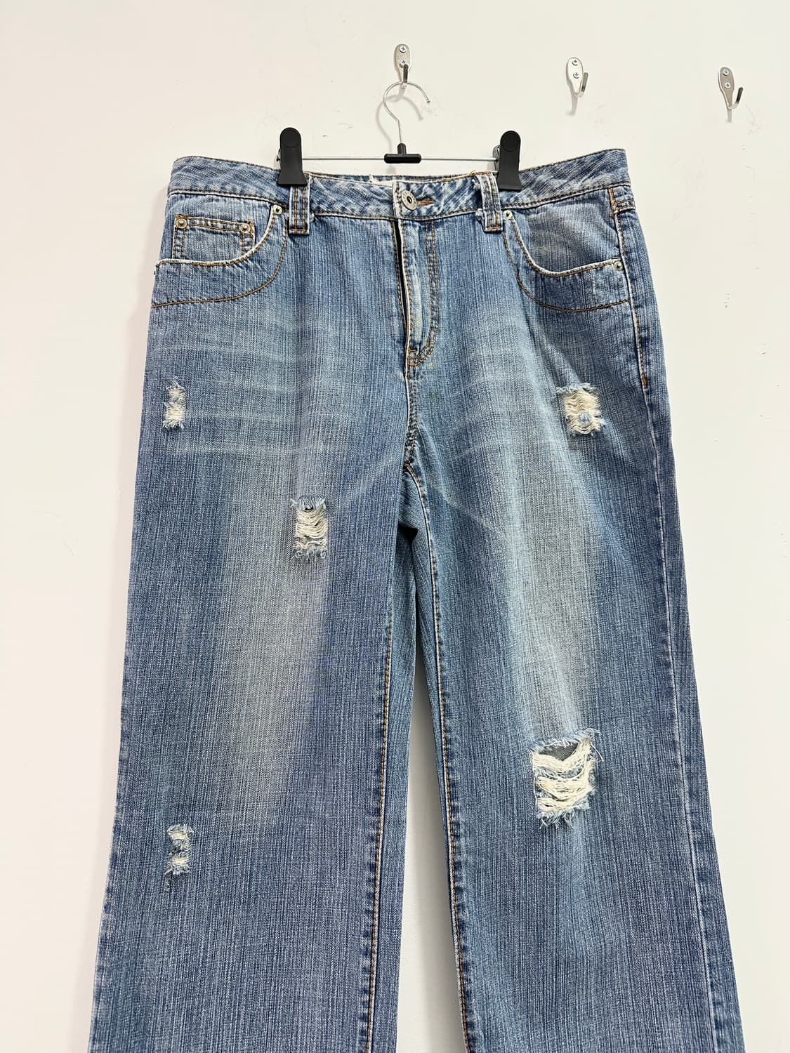 Lts destroyed denim sagging jeans 상품이미지6