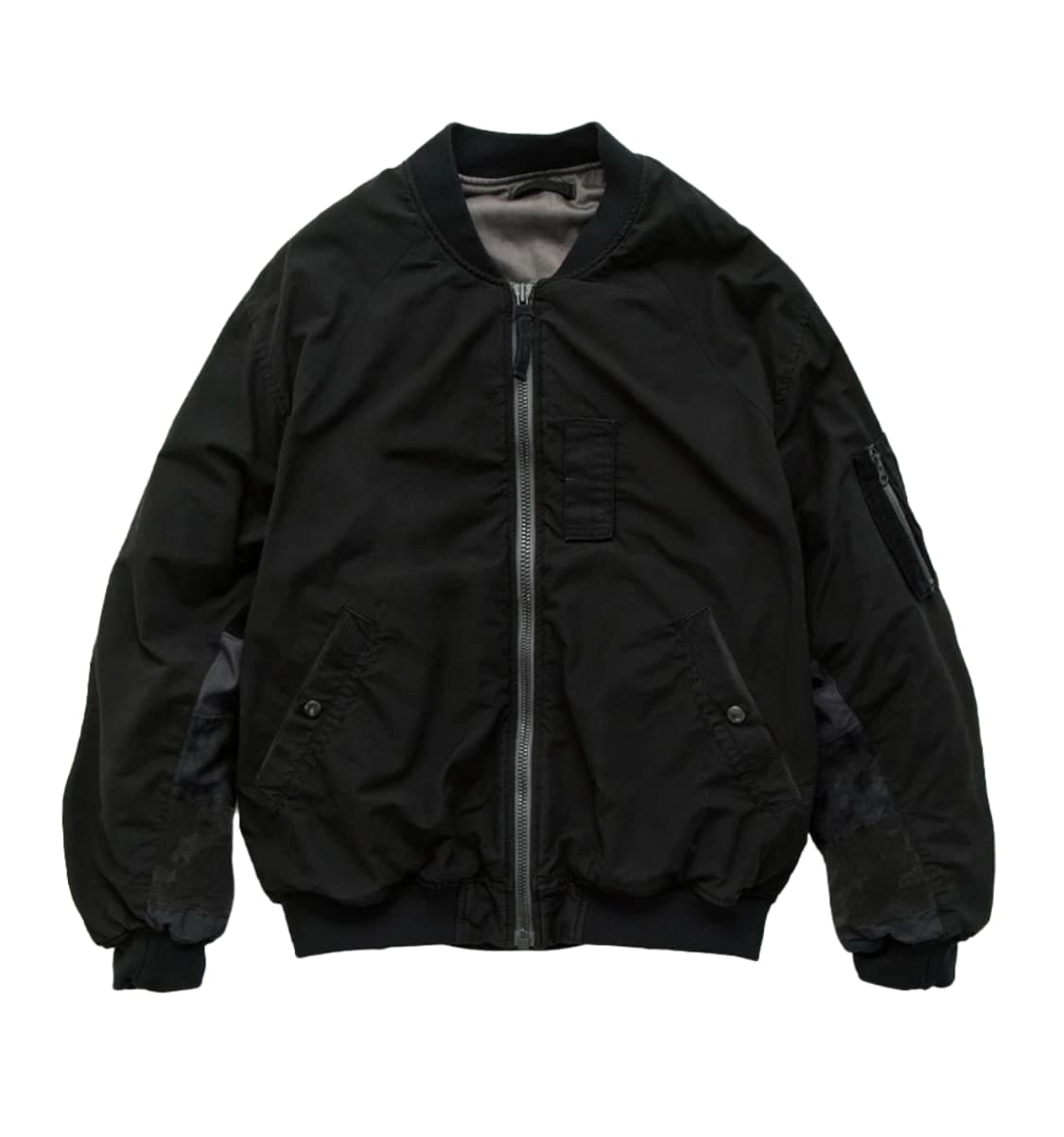 (3) 25ss 폴리테루 1011 리버시블 패치드 마원 워시드 블랙 상품이미지1