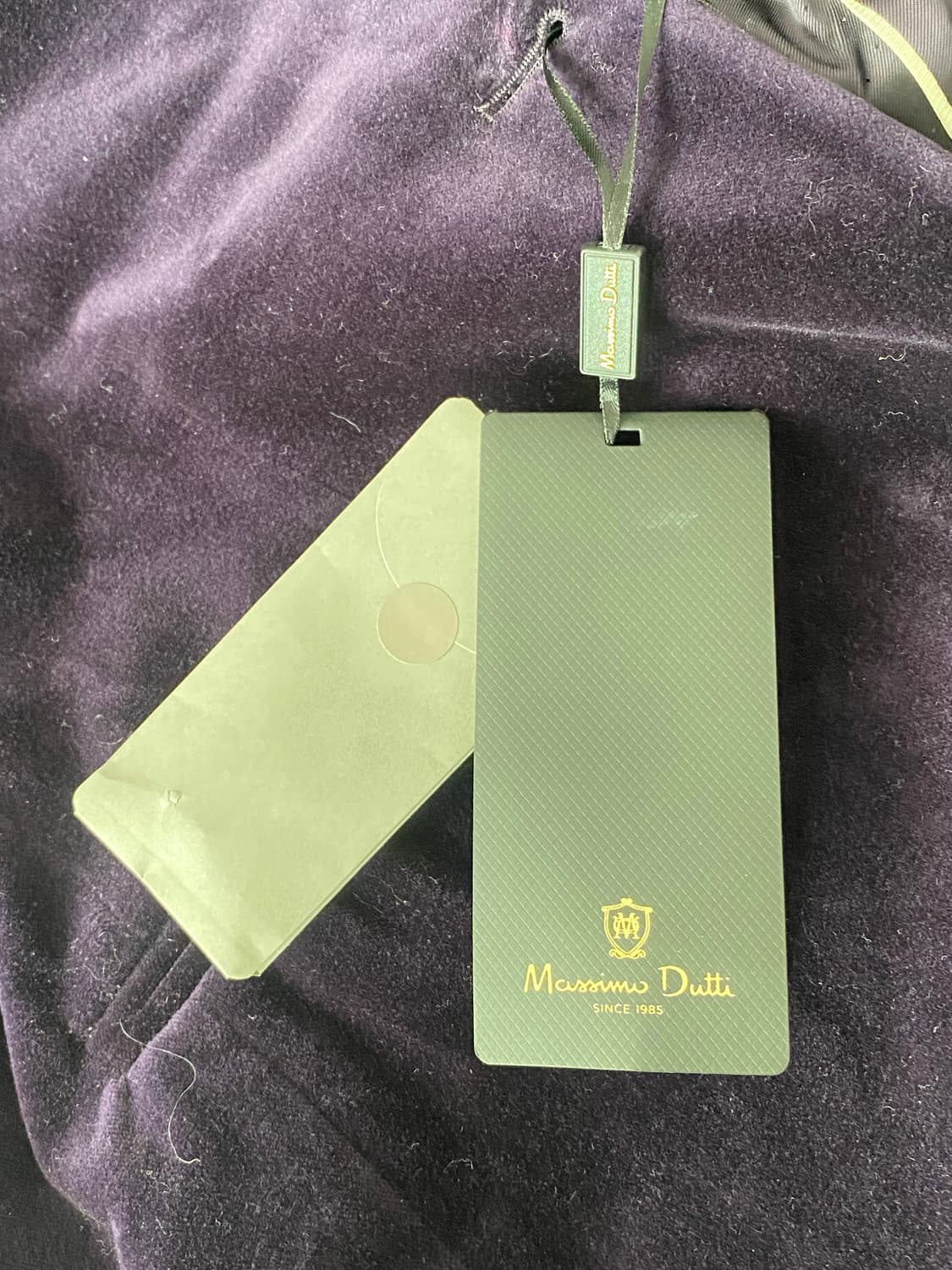 Massimo Dutti 마시모두띠 벨벳 블레이저 쟈켓(38,새제품) 상품이미지9