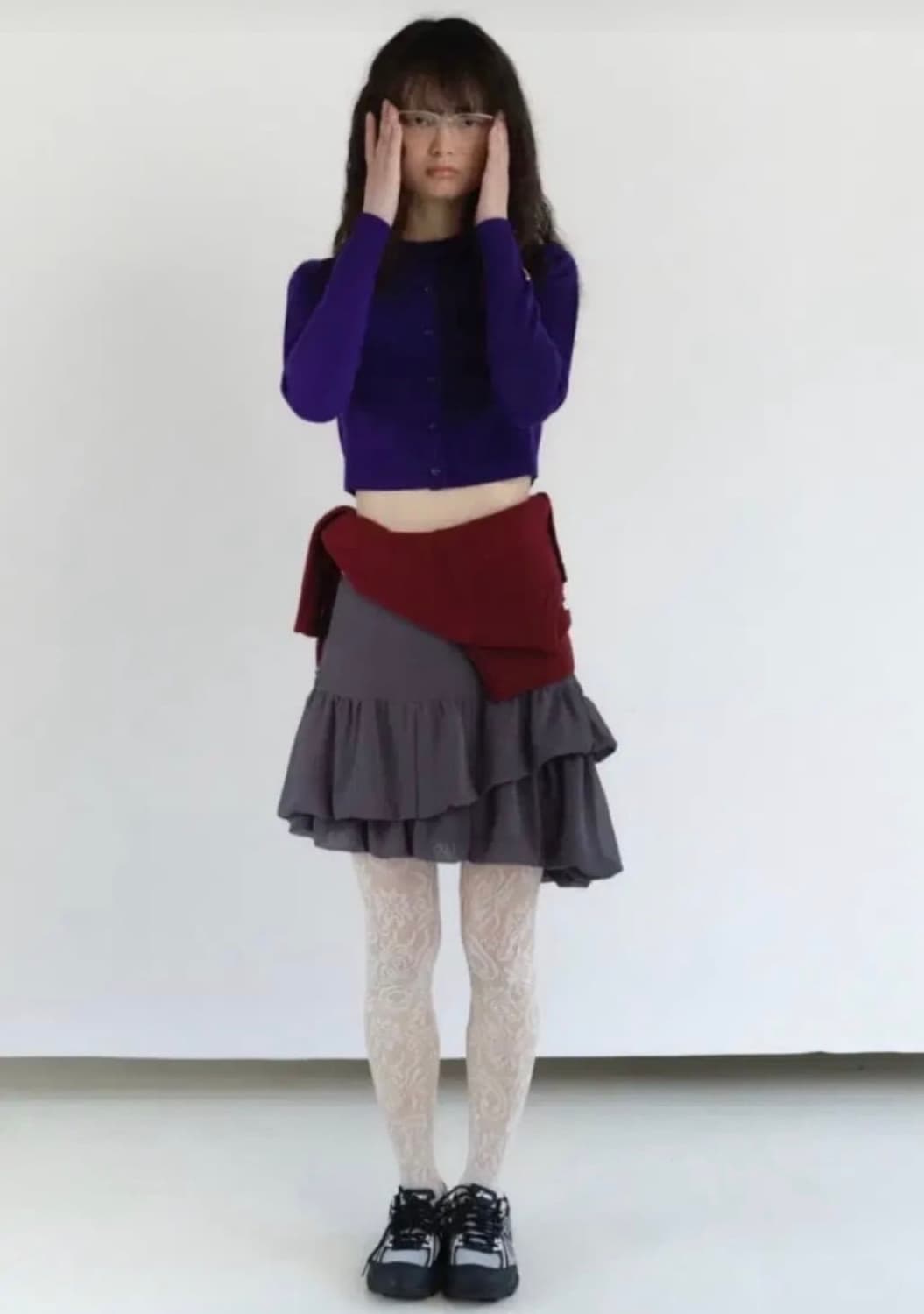 캐롤쇼페 볼륨 미니스커트 상품이미지2