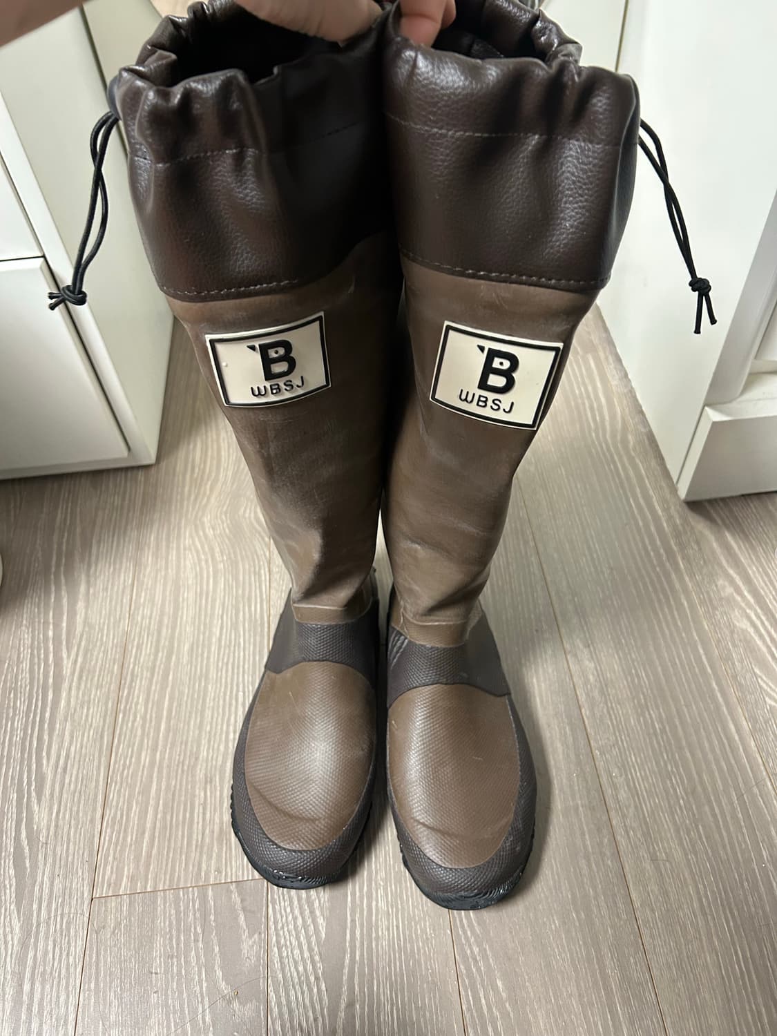 WBSJ 레인부츠 브라운 235-240 상품이미지1