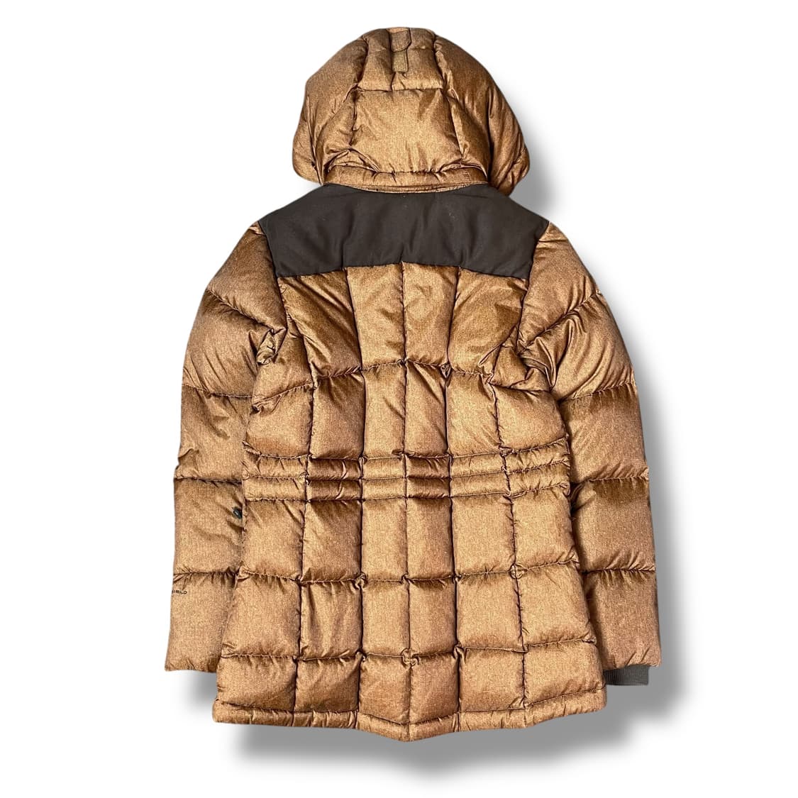 콜롬비아 여성 옴니쉴드 브라운 구스 다운 패딩 S 상품이미지2