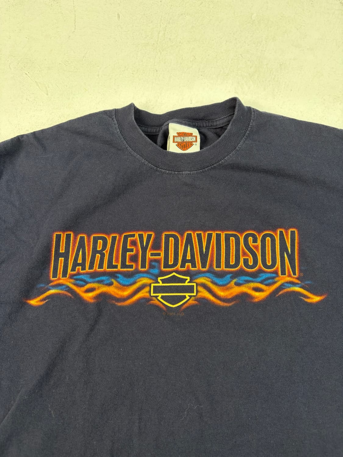 00s Harley Davidson L/S Tee (navy) 상품이미지5