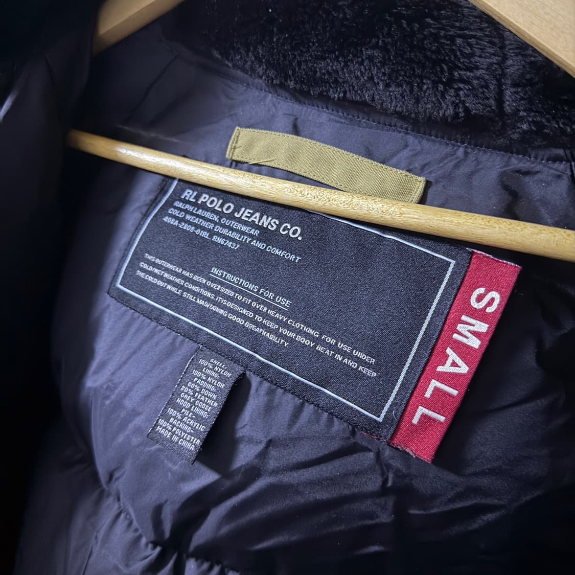 폴로 랄프로렌 진 빈티지 봄버 S (남성 105) 상품이미지7