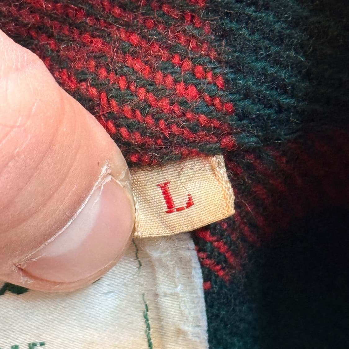 70S 엘엘빈 울 베이스 자켓 L XL 상품이미지8