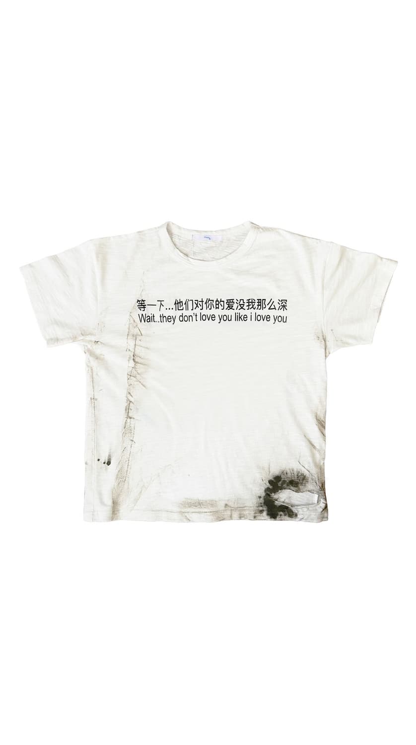 프레잉 더티 프린팅 반팔 DIRTY MAPS TEE 상품이미지1