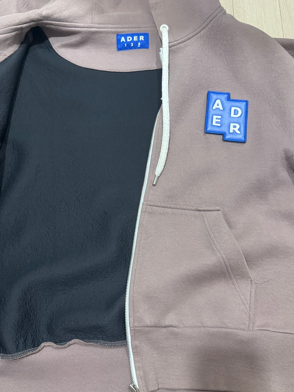 아더에러 블루테트리스 시그니피컨트 후드집업 상품이미지6