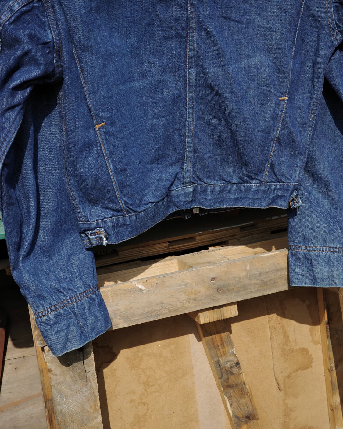 60s Key Imperial 웨스턴 요크 데님 워크 자켓 상품이미지7