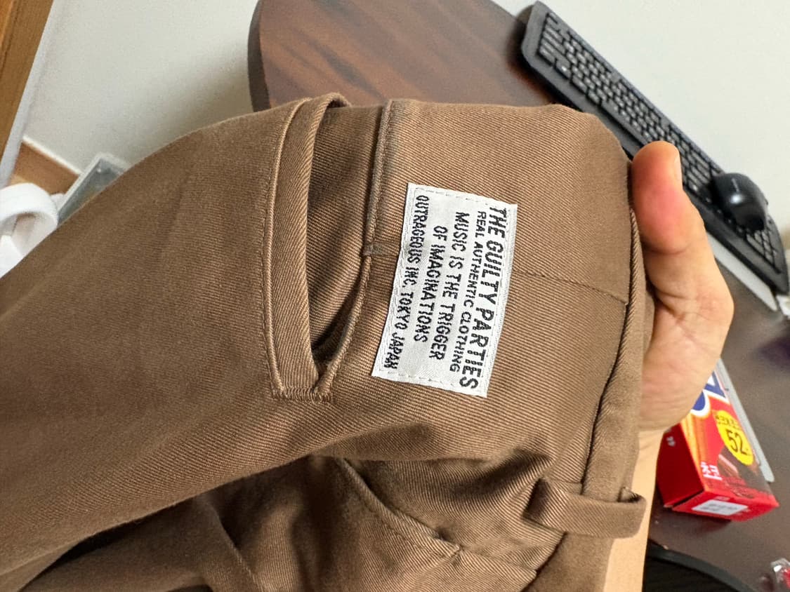 와코마리아 더블 플리츠 트라우저 상품이미지3