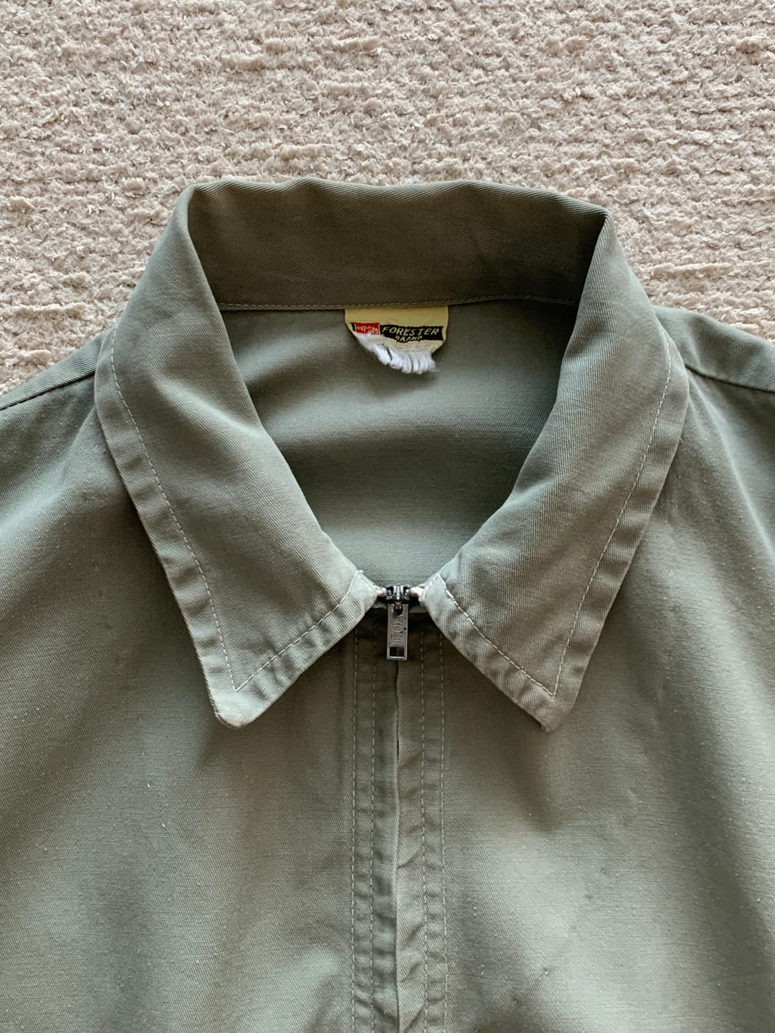 50s FORESTER BRAND 코튼 스윙 자켓 상품이미지2