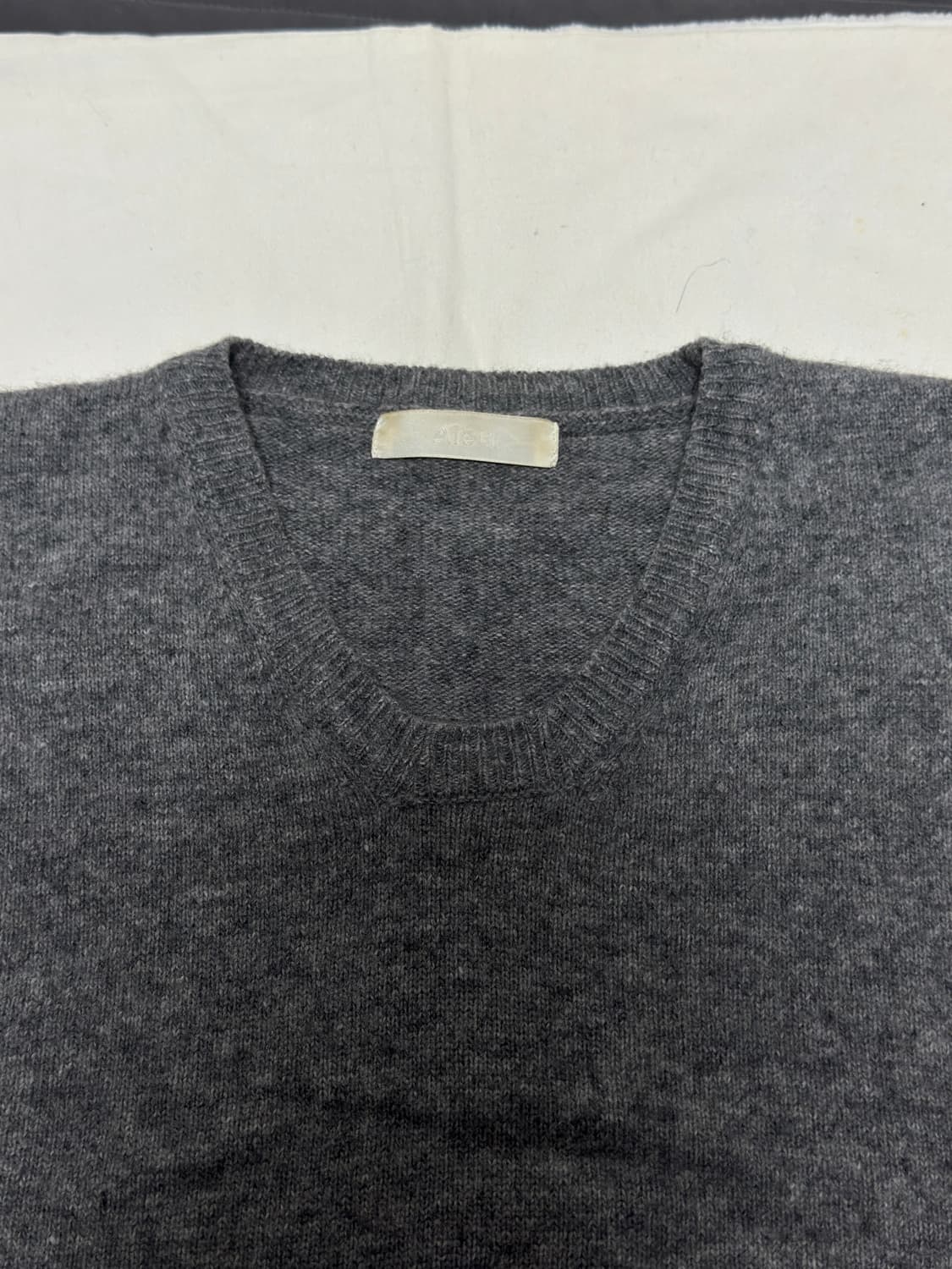 아이엘(AIEUL) / RECT 니트 (그레이) / 50 상품이미지4