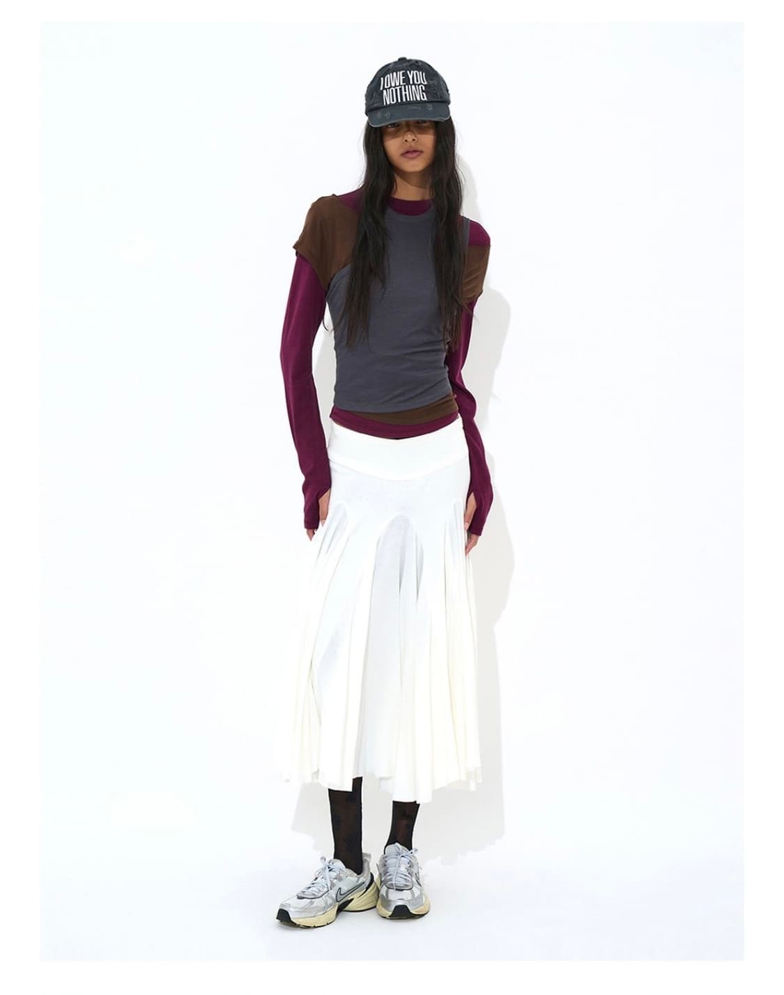 파르티멘토우먼) 레터링 데미지 워싱 볼캡 상품이미지6