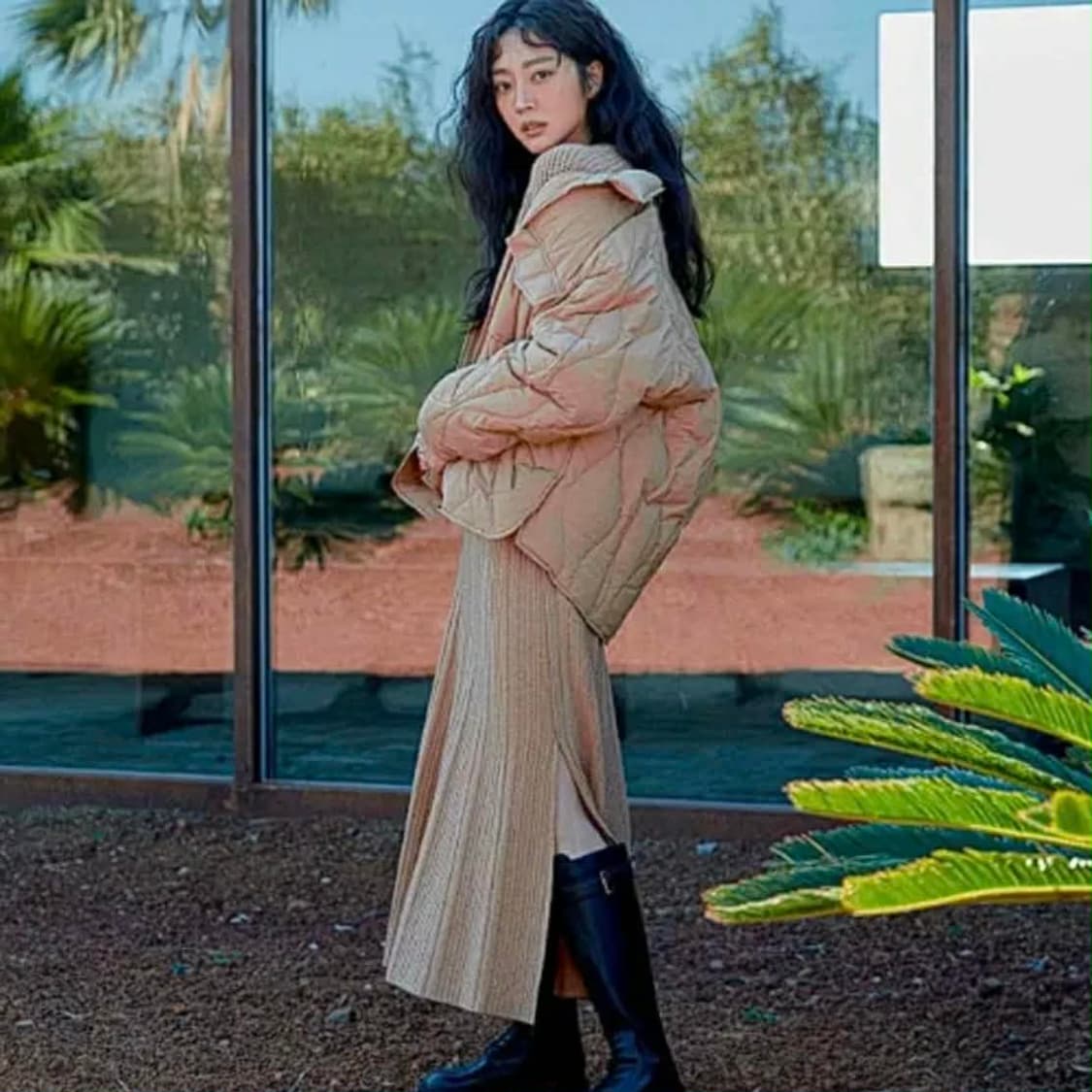 [36] 바네사브루노 아떼 구스다운 퀄팅 점퍼 상품이미지3