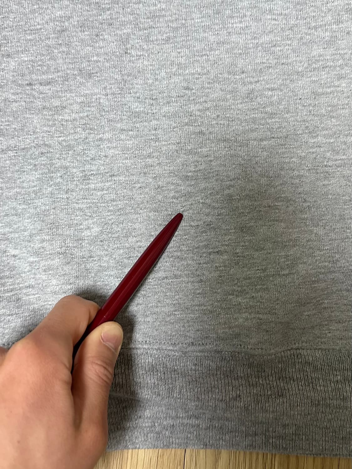 90s 빈티지 러셀 스웻셔츠 그레이 M USA 상품이미지7