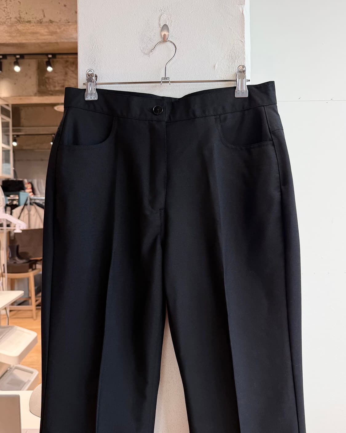 질샌더 블랙 스트레이트 슬랙스 팬츠  상품이미지3