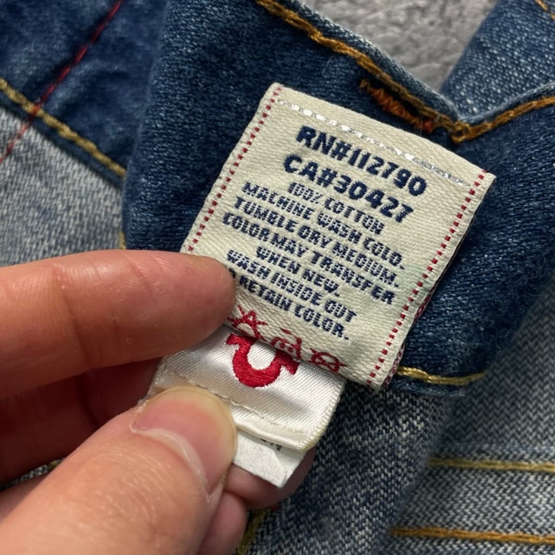 32 트루릴리전 조이 부츠컷 팬츠  상품이미지4