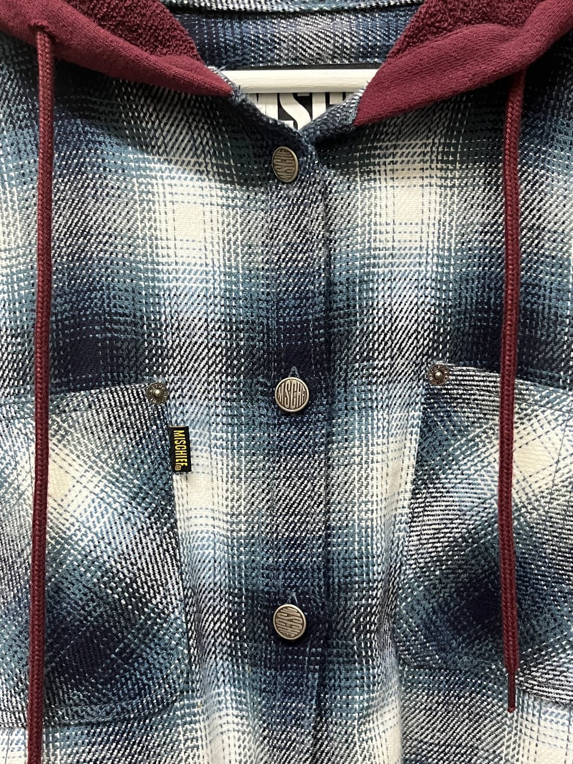 Check Shrit Hoodie 상품이미지3