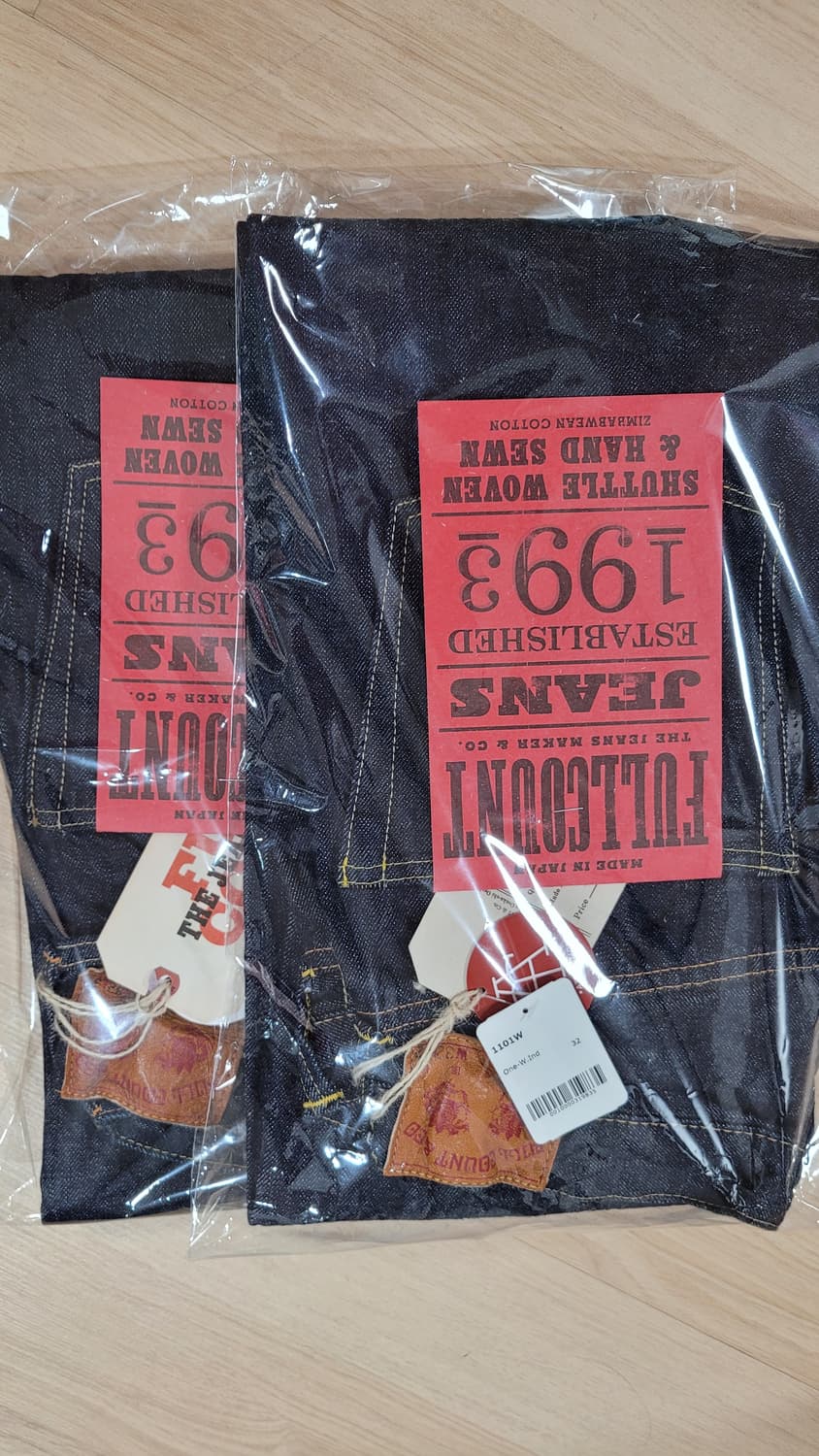 풀카운트1101,0105 새제품32 상품이미지1