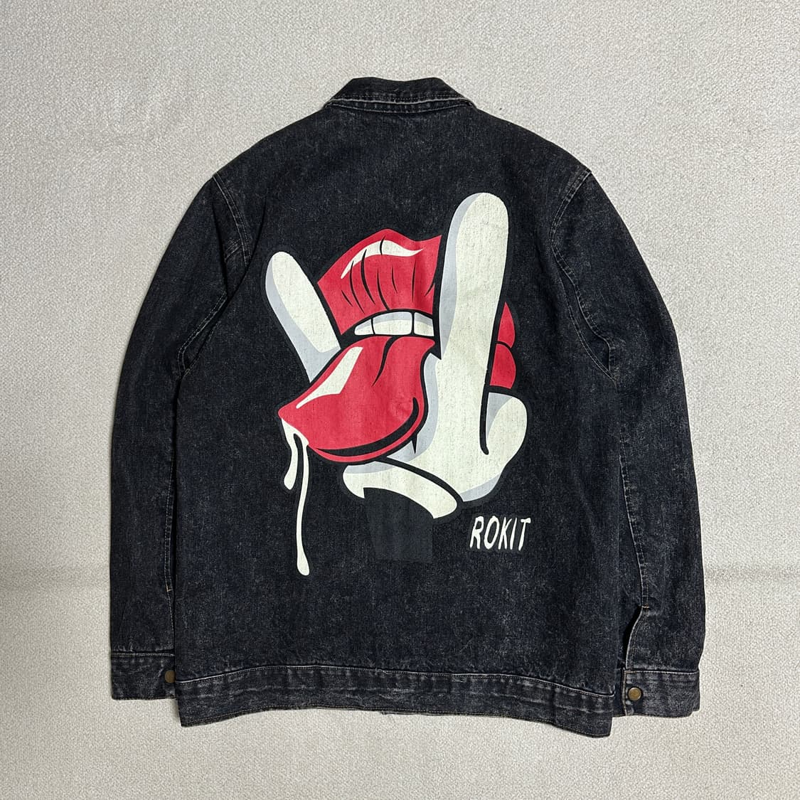 로킷 런던 빈티지 데님 자켓 상품이미지3