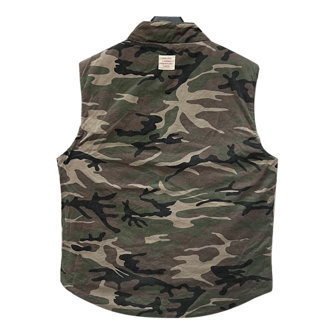 VTG 빈티지 리버시블 밀리터리 베스트 조끼 L 상품이미지3