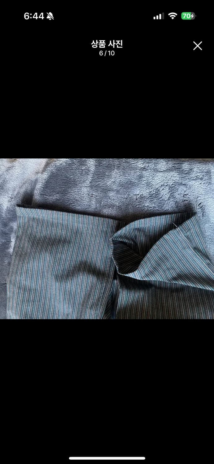 엔조블루스 스트라이프 부츠컷 팬츠(실사) 상품이미지10