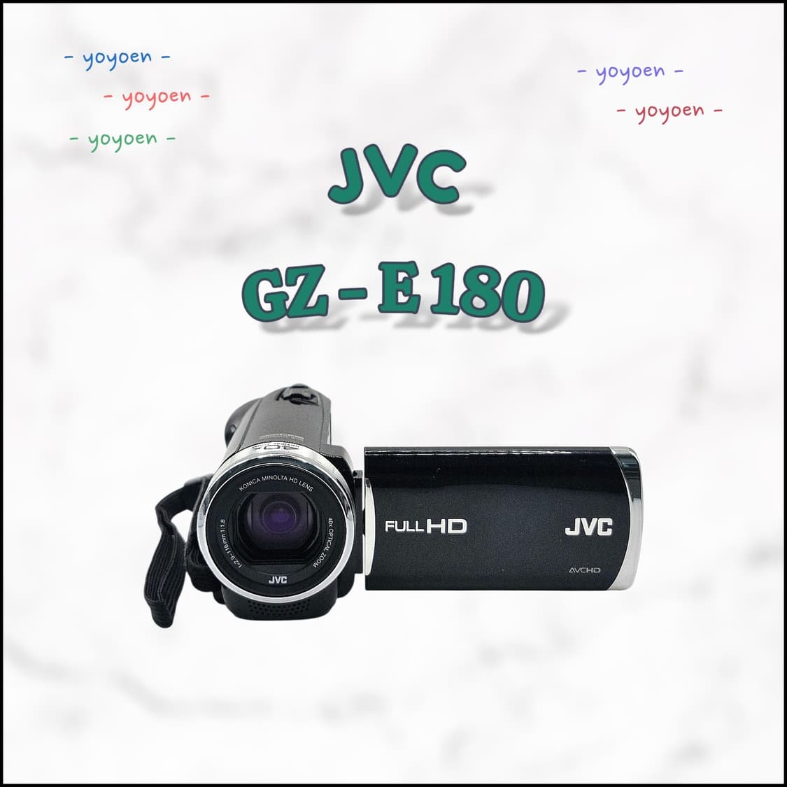 JVC GZ-E180 빈티지캠코더 [꾸미기 기능] 상품이미지1