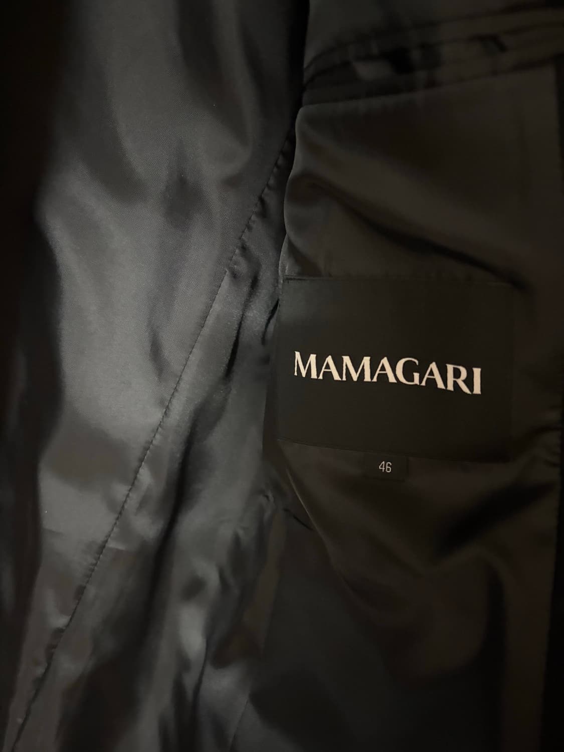 [46] 마마가리 오버사이즈 울 맥코트 상품이미지4