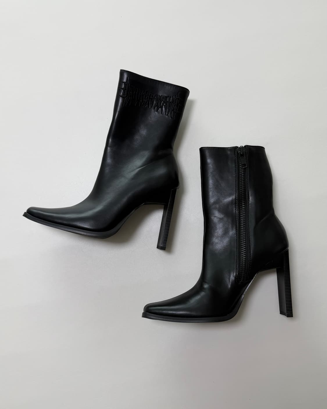 (dolls kill) darker wavs 앵클 하이힐 부츠 상품이미지8