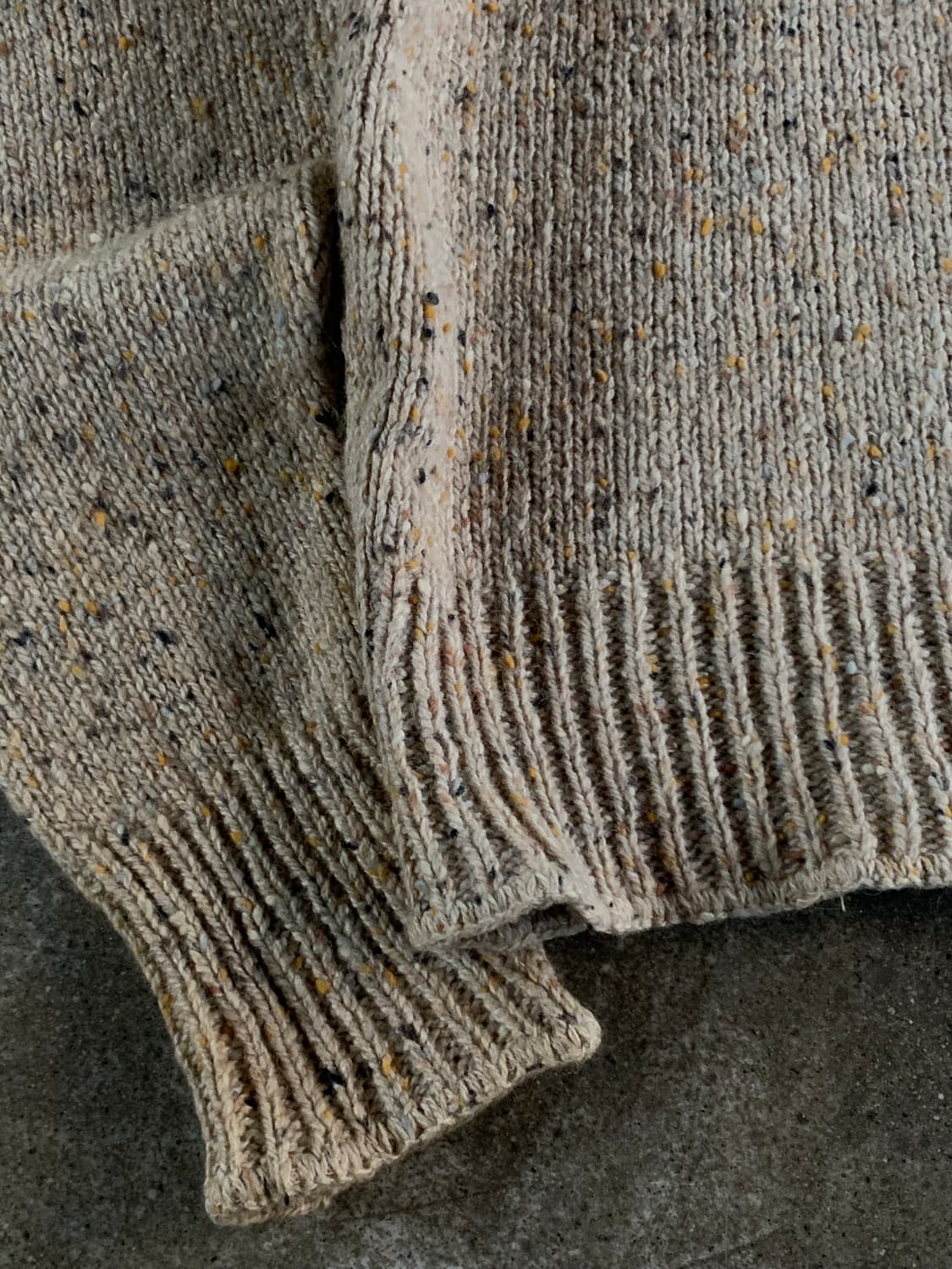 80s 바나나 리퍼블릭 크루넥 풀오버 울 스웨터 상품이미지4