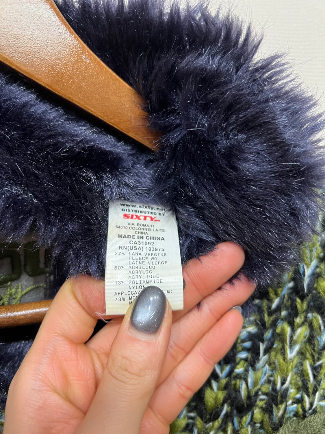 sixty 여성 투웨이 니트집업 자켓 상품이미지4