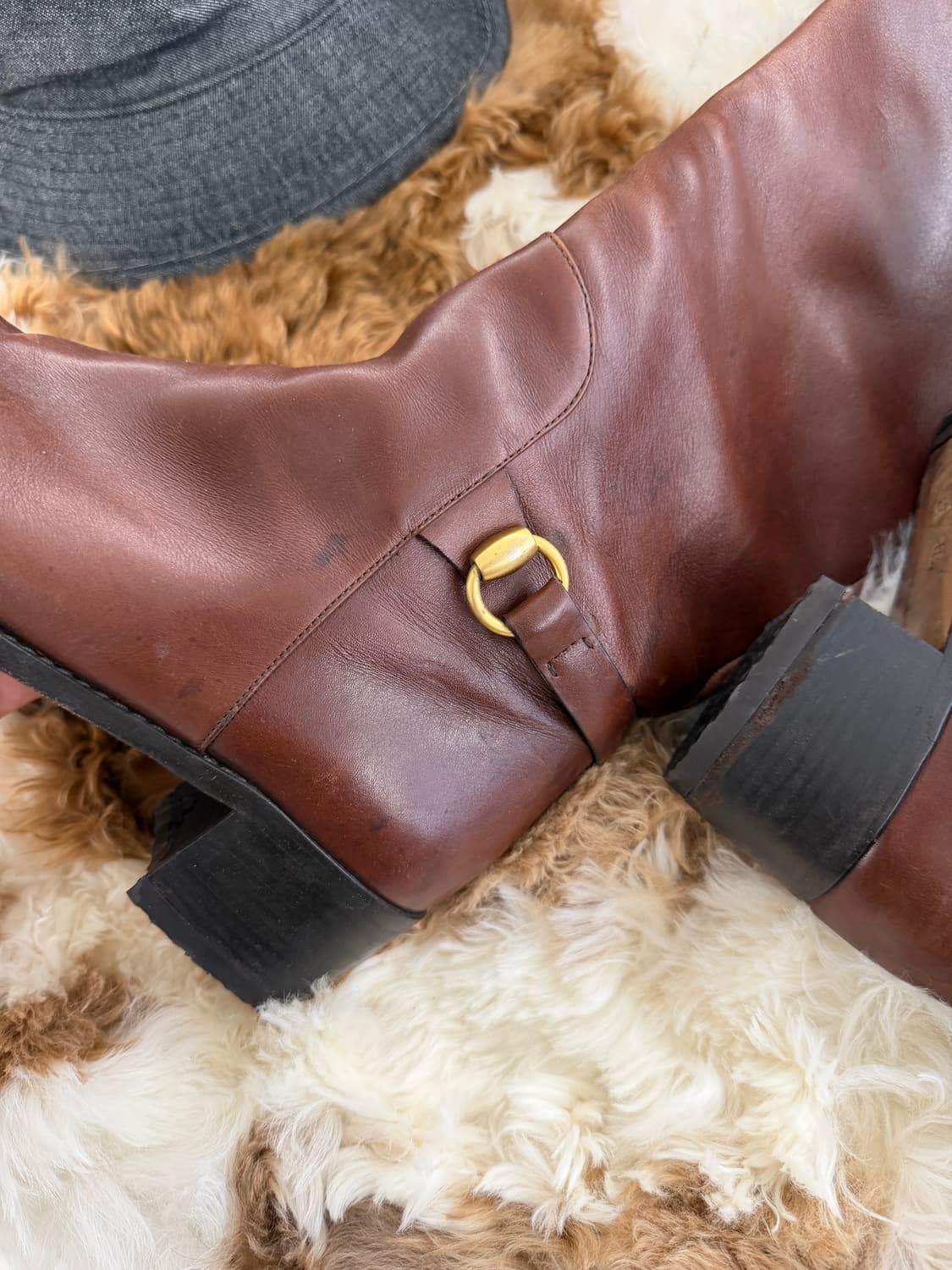 horsebit accent long boots  상품이미지7