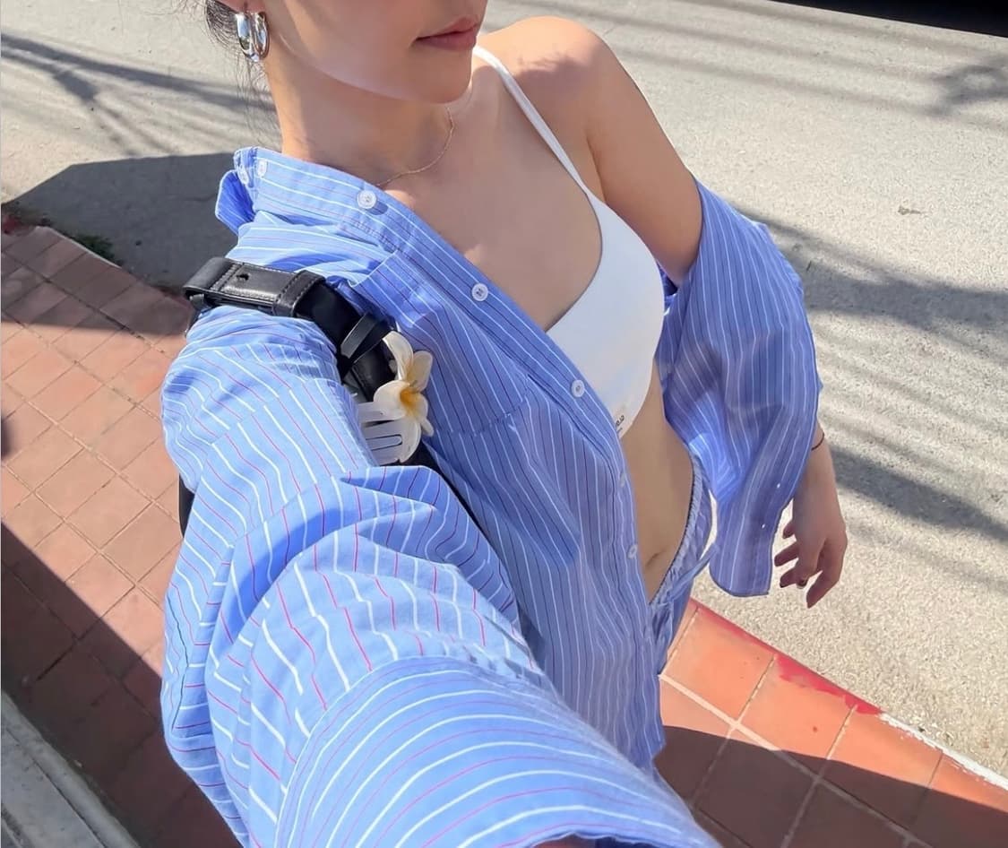 Zara 자라 스트라이프 셋업 상품이미지2