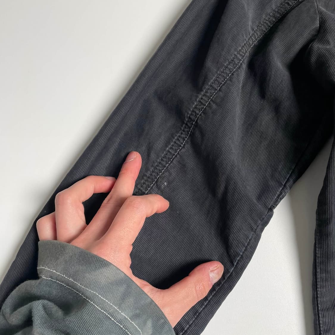 Versace 코튼 싱글 라이더 자켓 상품이미지10