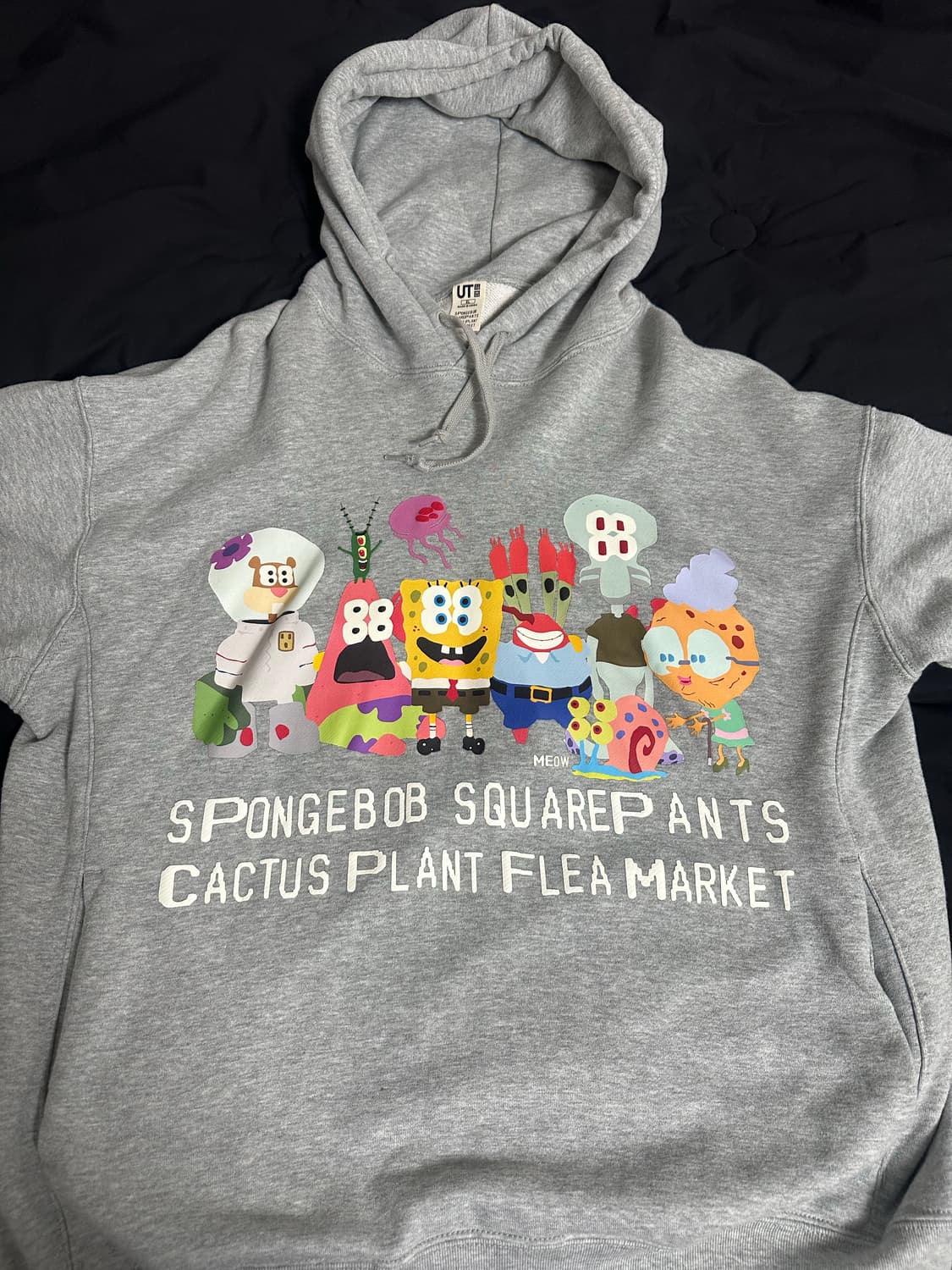 유니클로 스폰지밥 후드티 상품이미지2