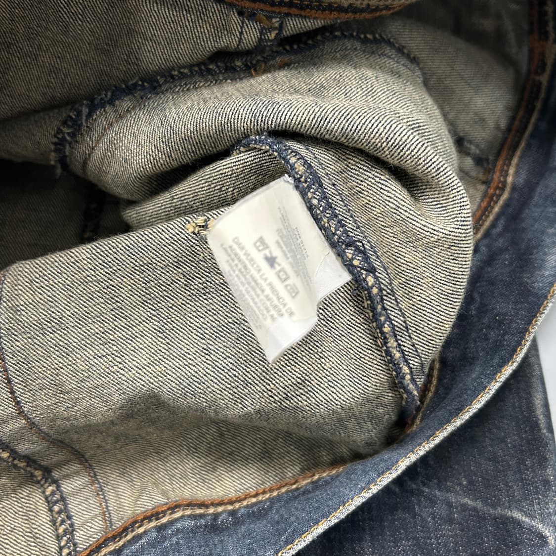 아르마니 익스체인지 더티 워시드 데님자켓 상품이미지10