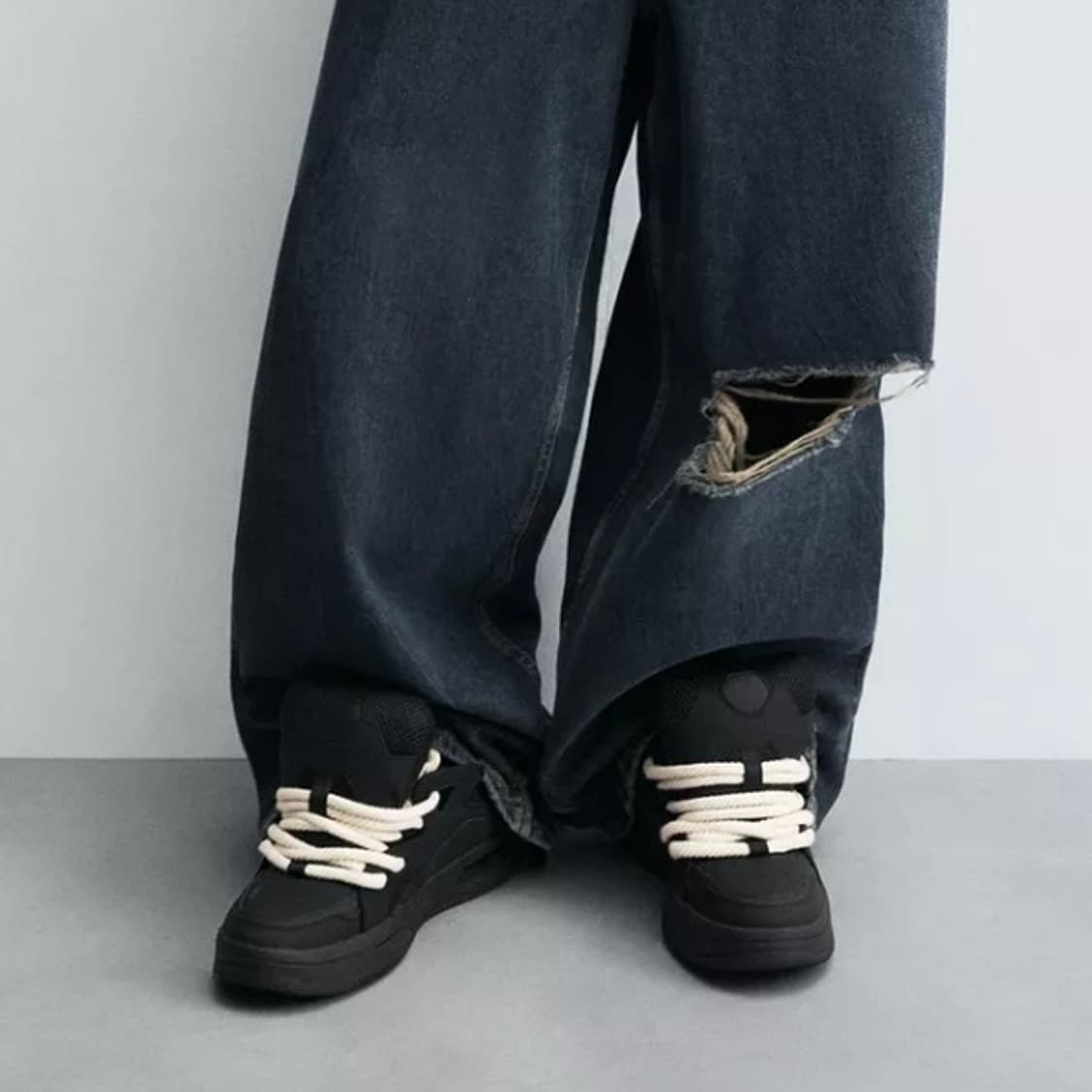 자라 스트링 스케이트 스니커드 상품이미지2