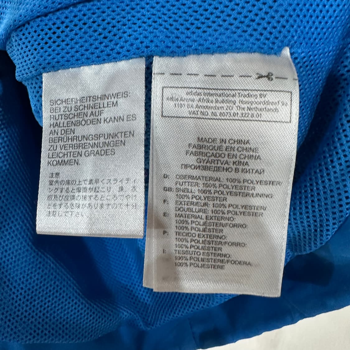 아디다스 올림피크 마르세유 윈드브레이크 반집업 긴팔 95 상품이미지4