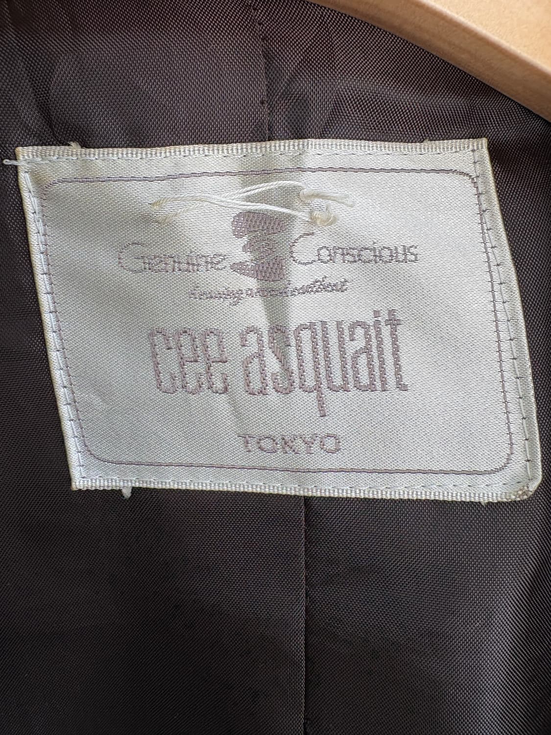 CEE ASQUAIT (Made in Japan) 더블코트 상품이미지6