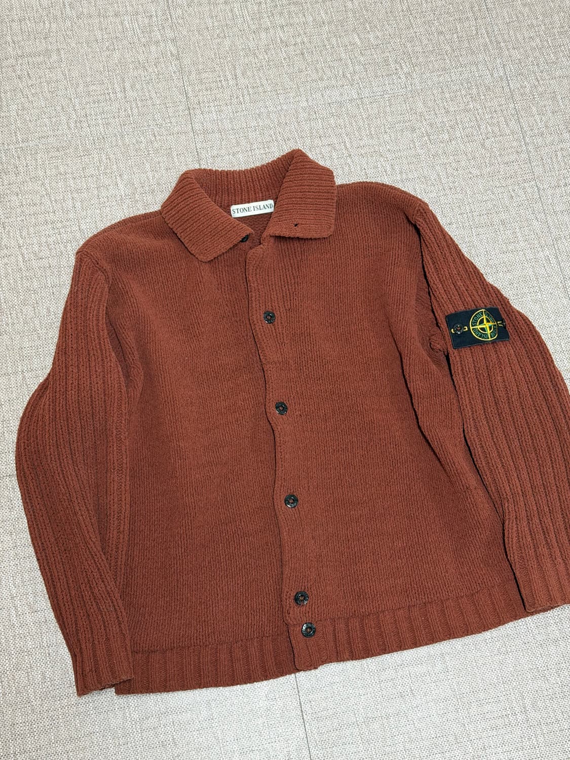 02‘S 스톤아일랜드 폴하비 나일론 헤비 가디건 상품이미지2