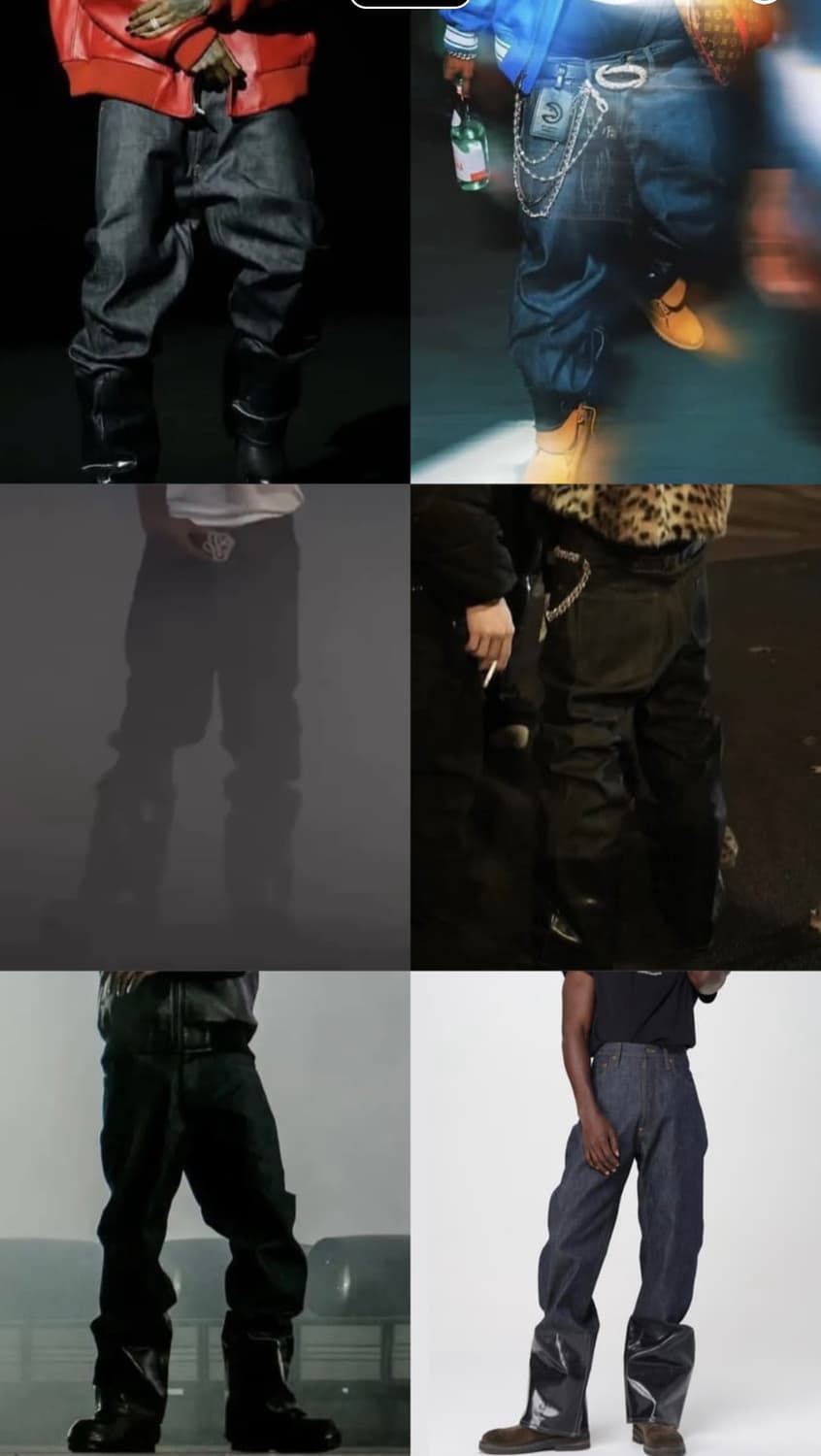 메종 마르지엘라 래커드 진 턴업헴 코티드 이펙트 셀비지 데님 인디고블루 상품이미지9