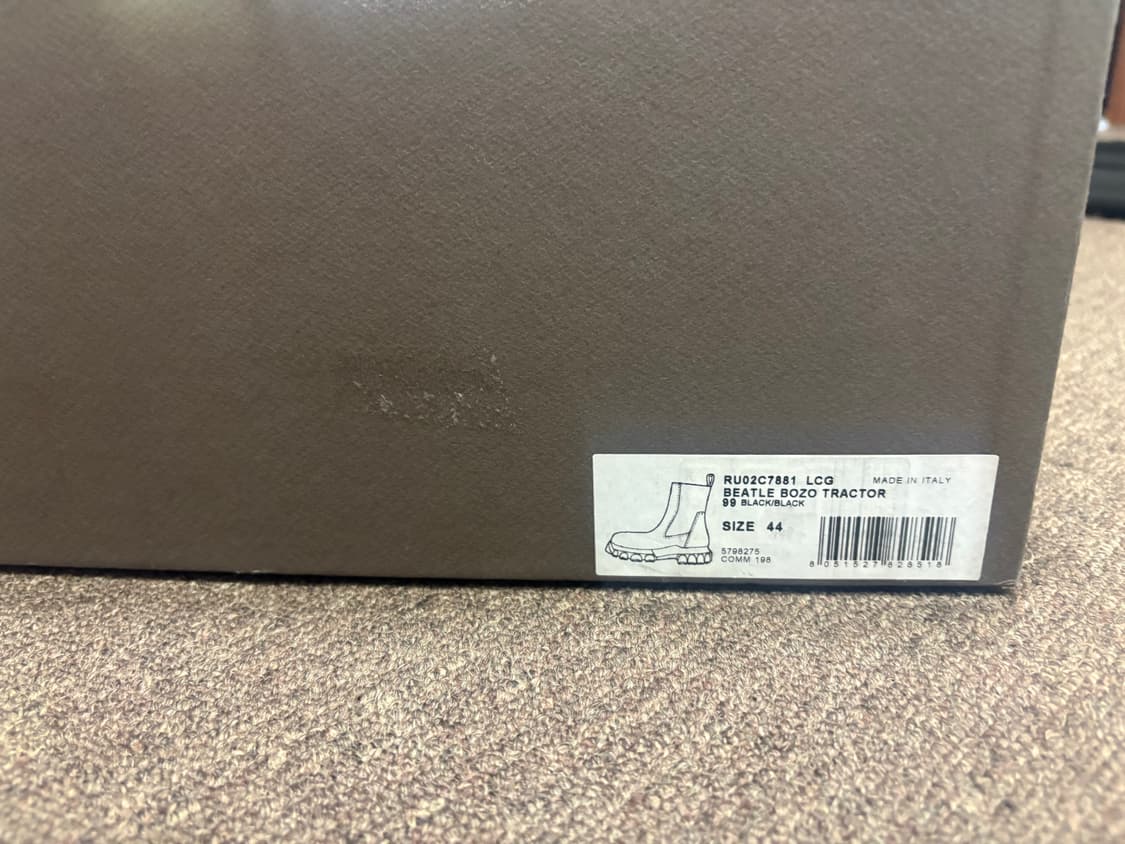 릭오웬스 트렉터 부츠 44사이즈 상품이미지7