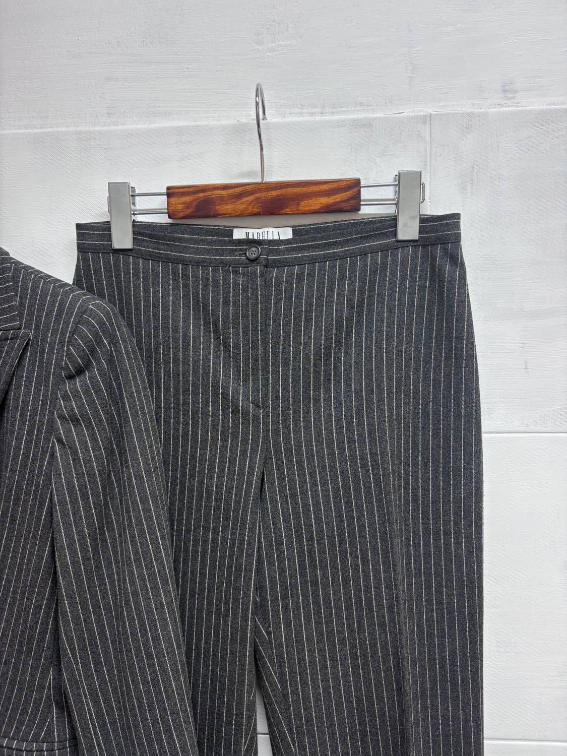 막스마라 MAXMARA 마렐라 MARELLA 핀스트라이프 셋업 상품이미지3