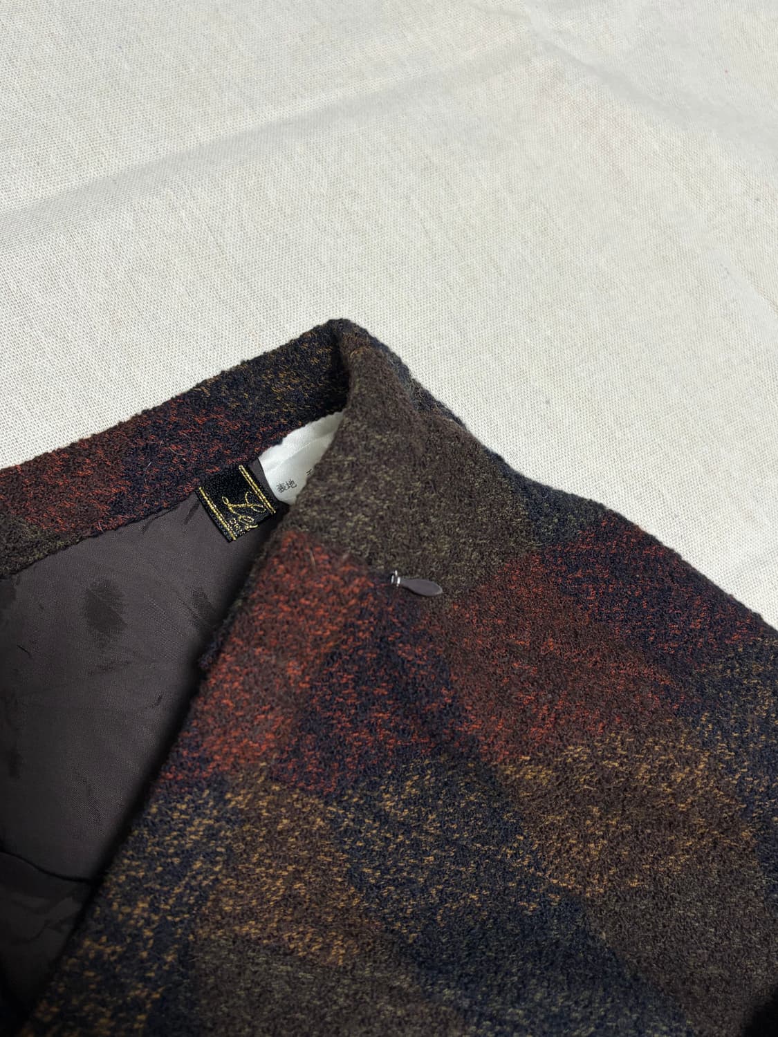 [일본빈티지] 체크 롱 스커트  상품이미지2