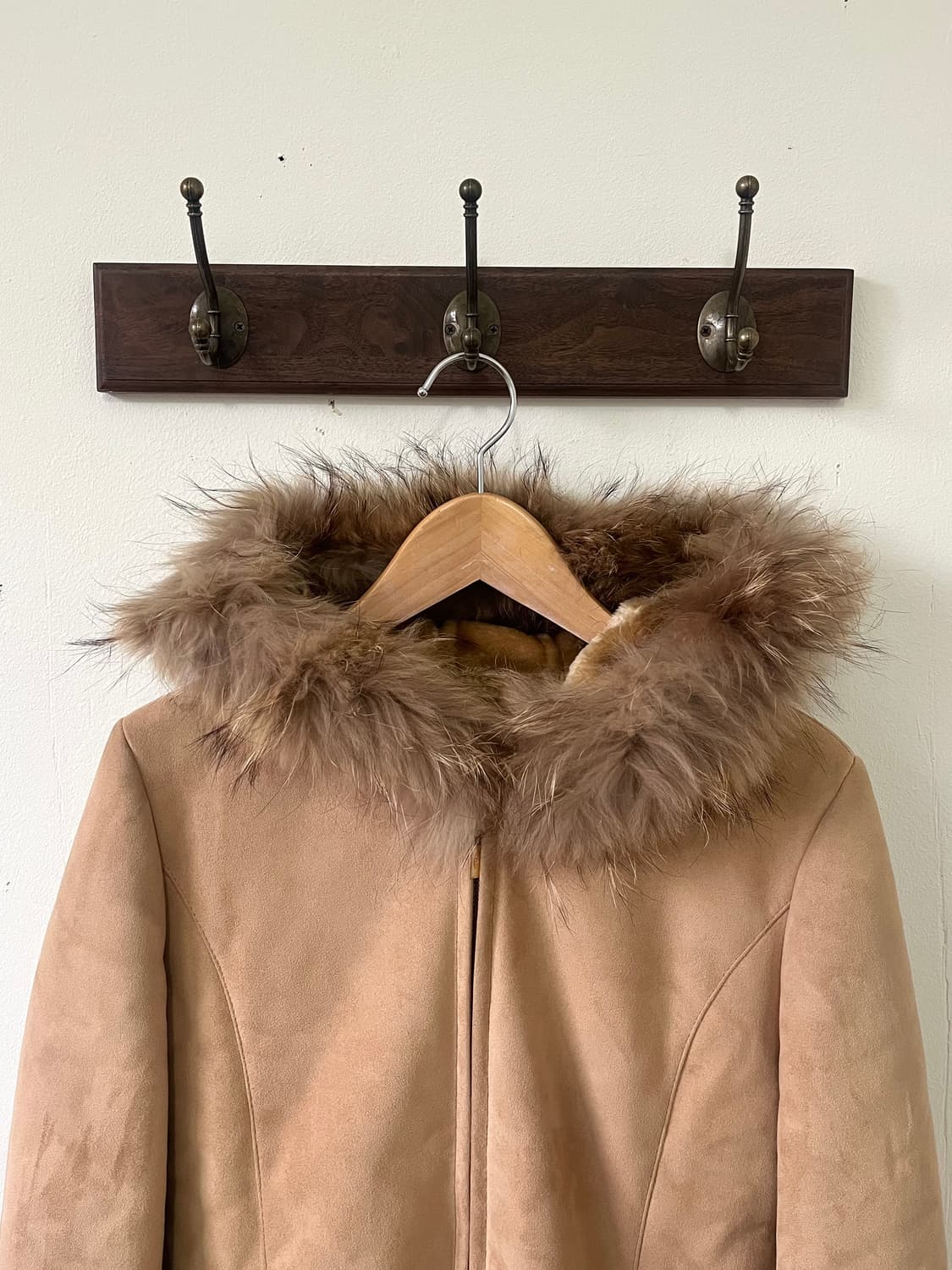 LINE 머스타드 무스탕 퍼 자켓 상품이미지2