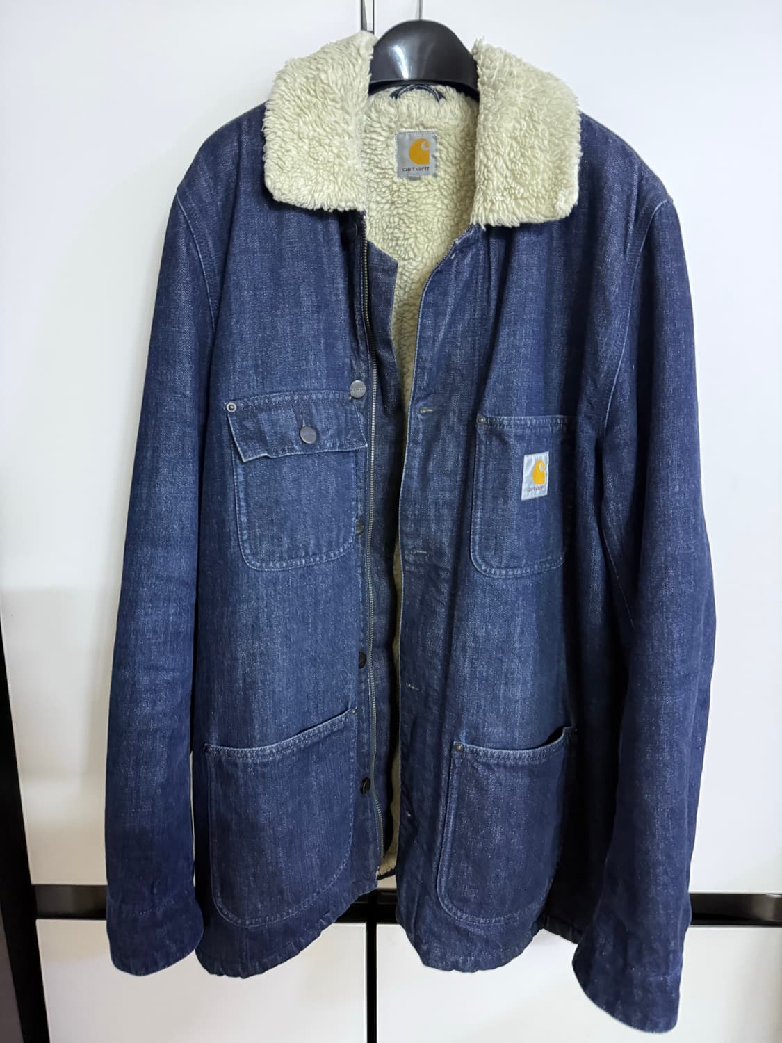 칼하트 데님 덱 자켓 L사이즈 판매합니다 상품이미지2