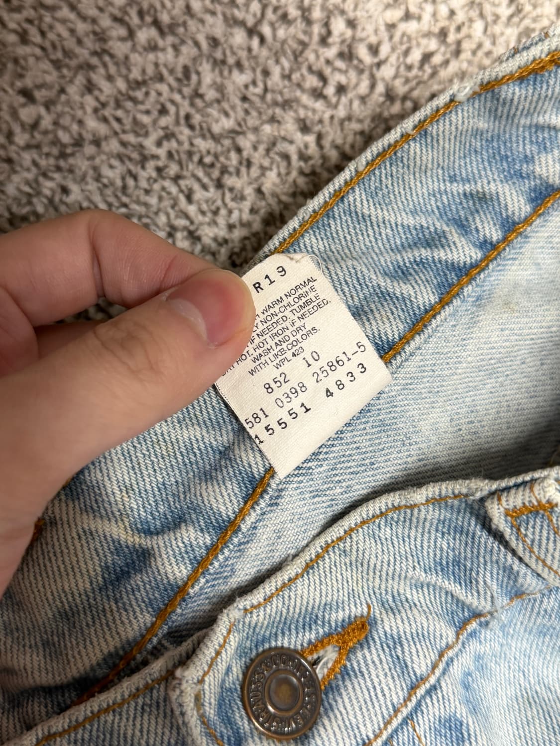 90s Levis 550 (USA) 상품이미지9